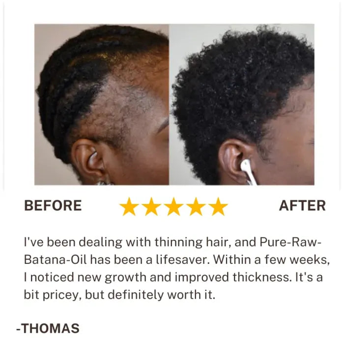 100% Raw Batana Oil