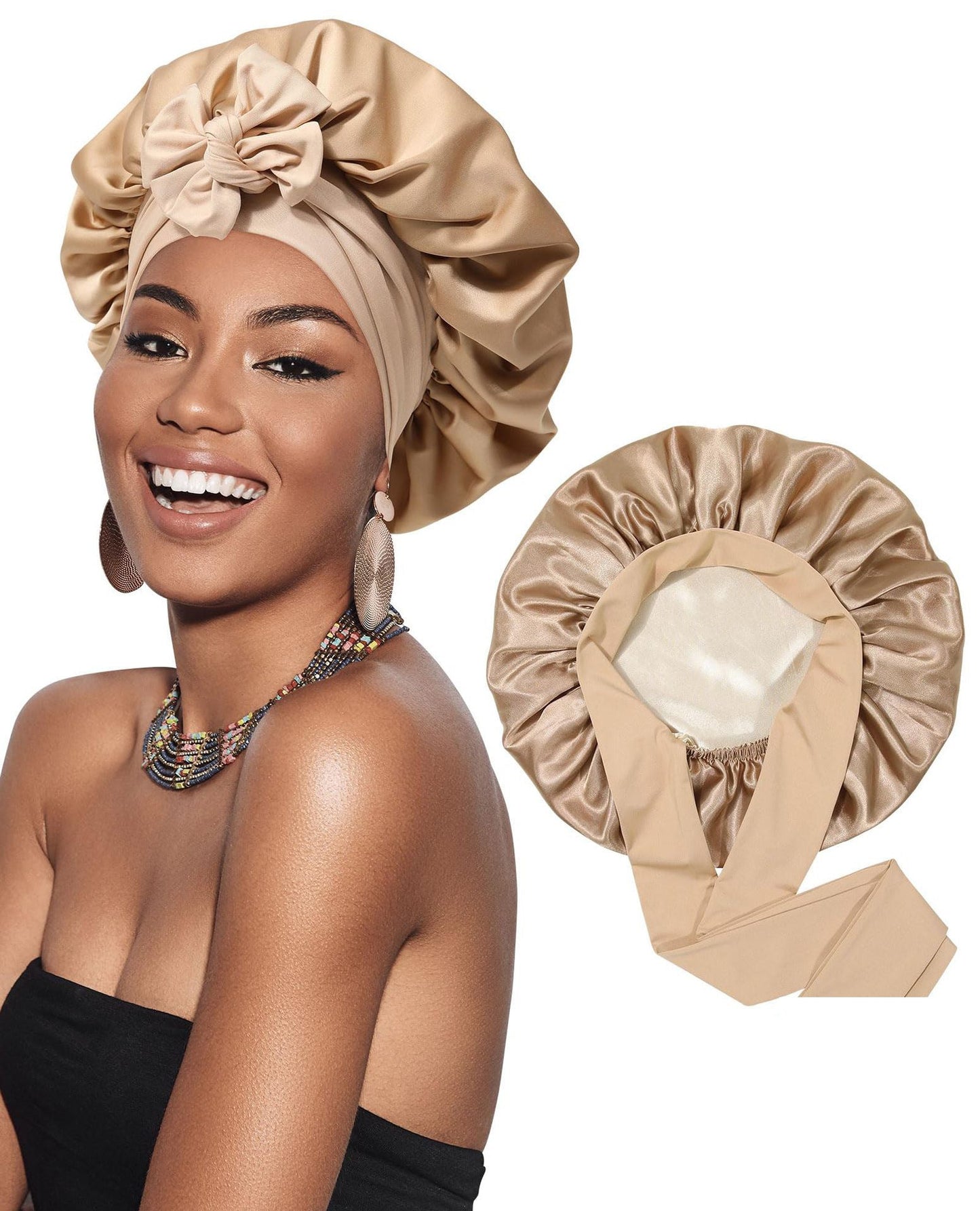 SATIN BONNET™ - Protective Sleep Cap