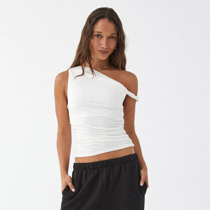 ALLURE™ One-Shoulder Sculpt Top