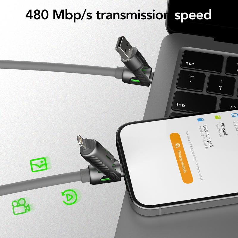 Armored Dragon Ⅰ Universal 4-in-1 Multi USB Charging Cable