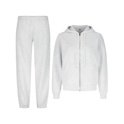 SET JOGGING PANTS PREMIUM + ZIPPED HOODIE PREMIUM