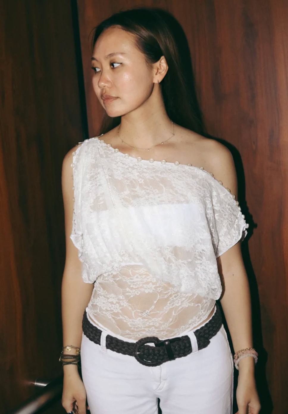 Amélie Lace Top